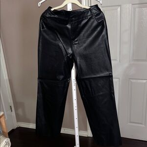 Black Leather Women’s Pants